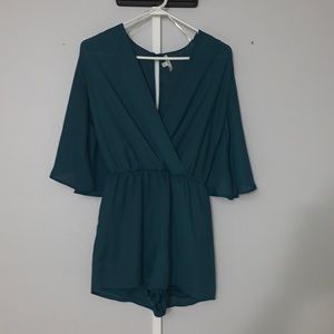 Small green romper